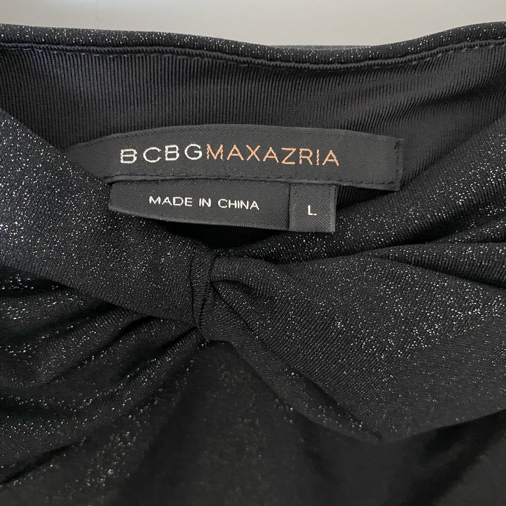 BCBG Little Black Cocktail Dress - Picture 2 of 7